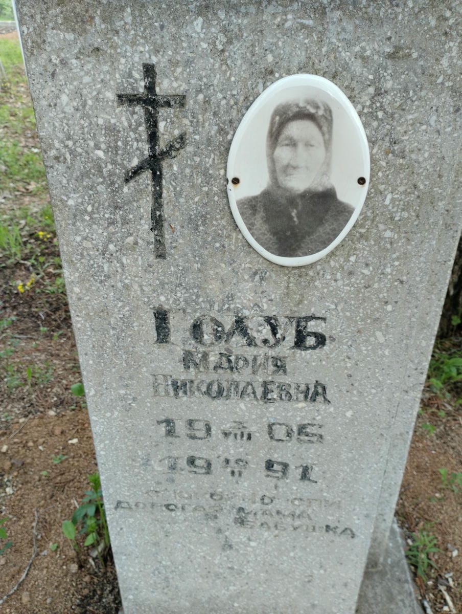 Голуб Мария Николаевна