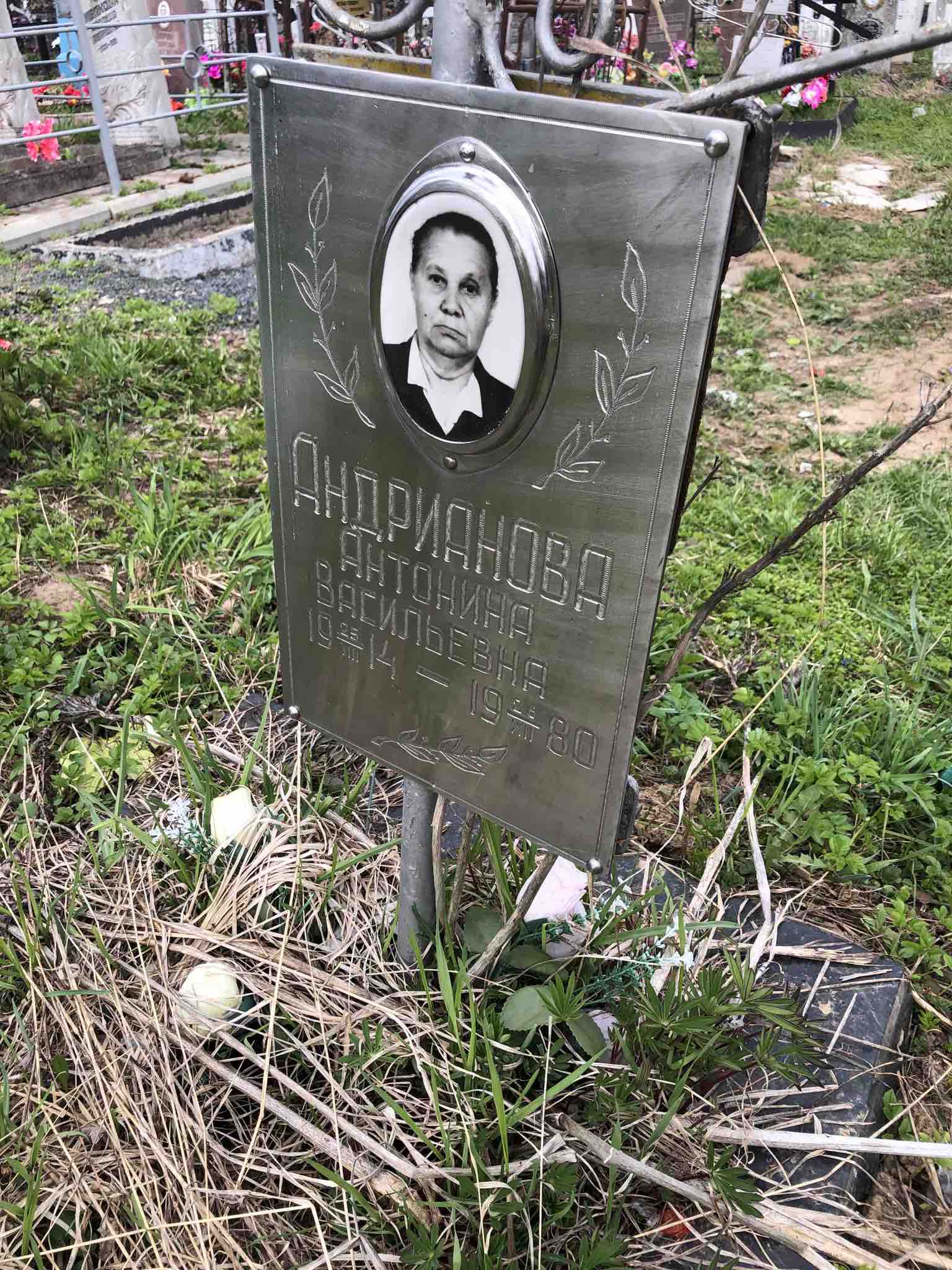 Андрианова Антонина Васильевна