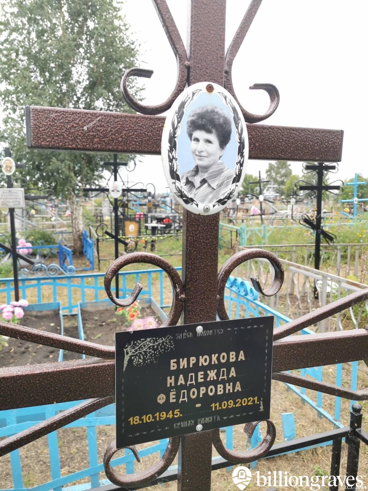 Бирюкова Надежда Фёдоровна