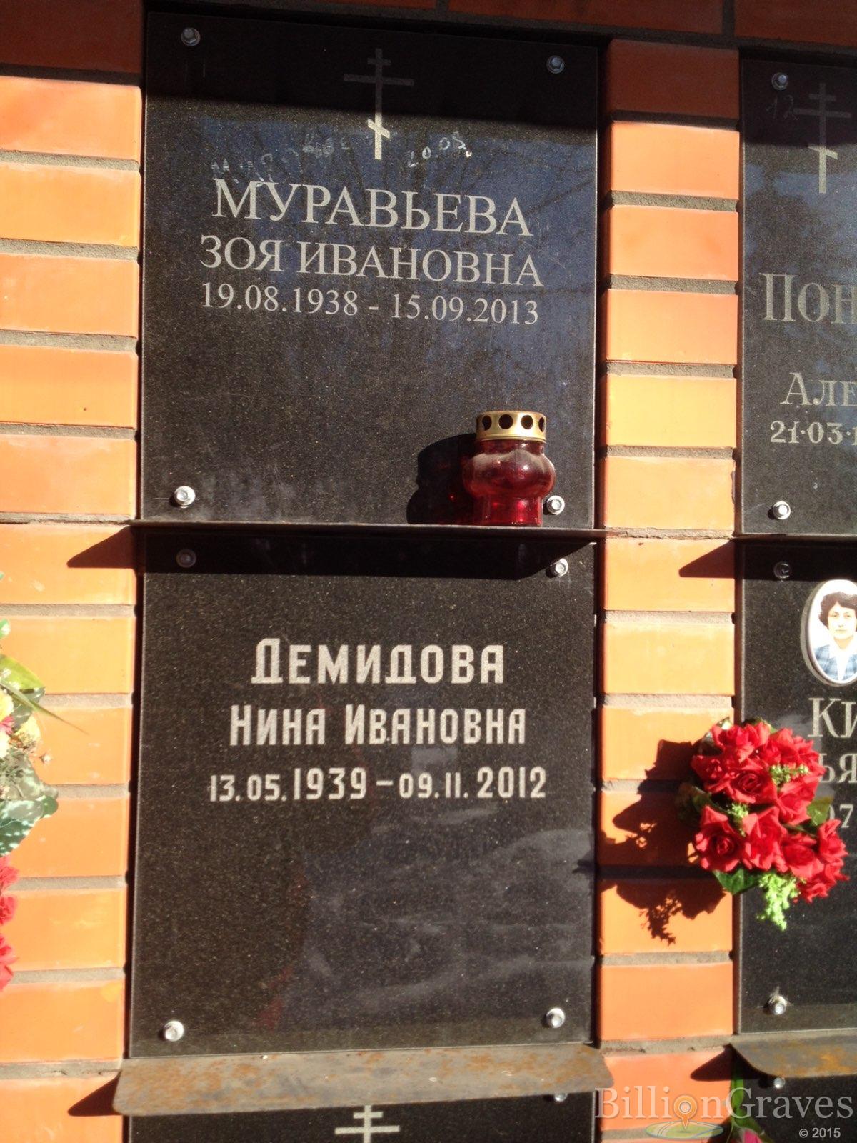 Демидова Нина Ивановна