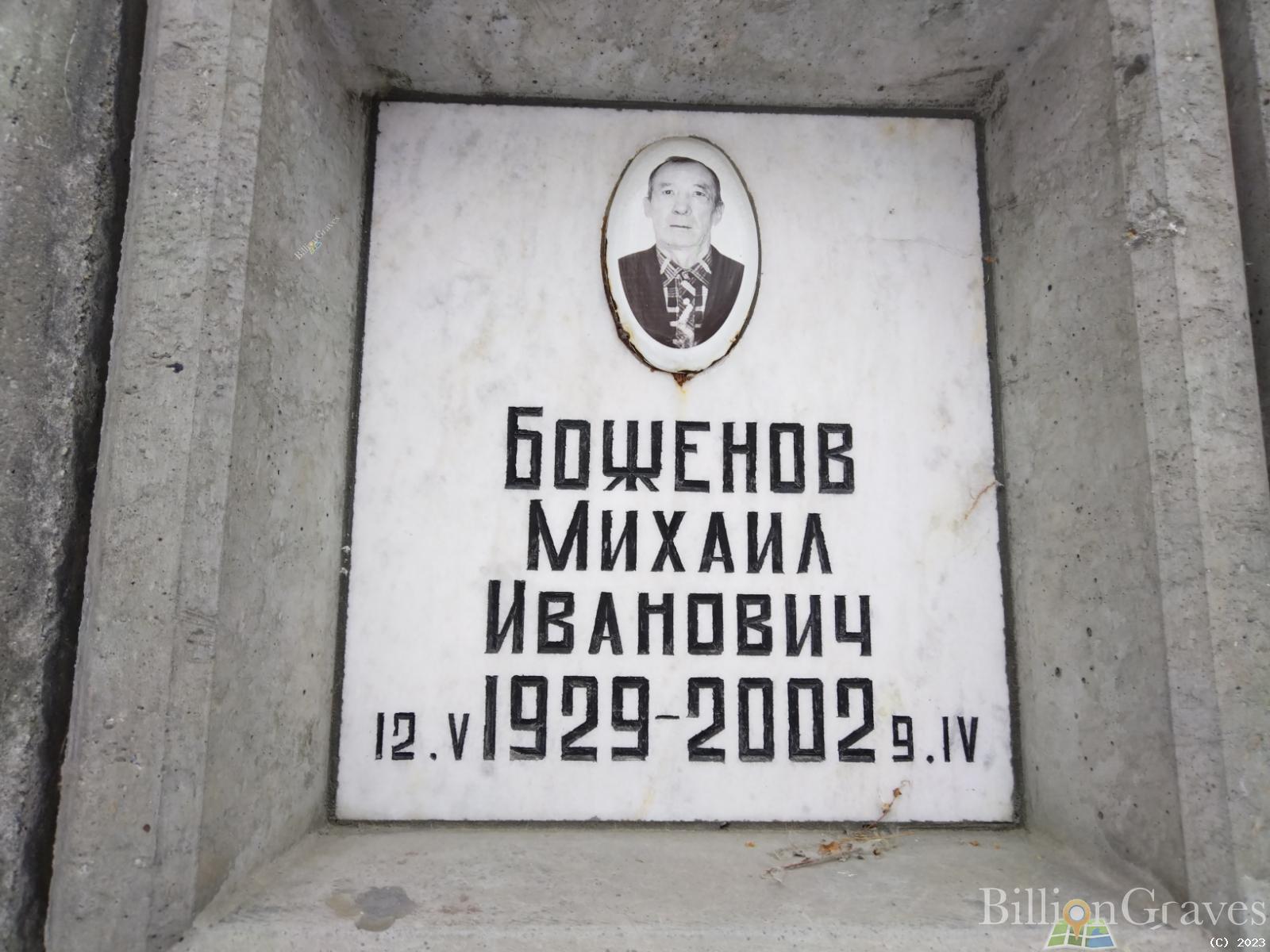 Боженов Михаил Иванович