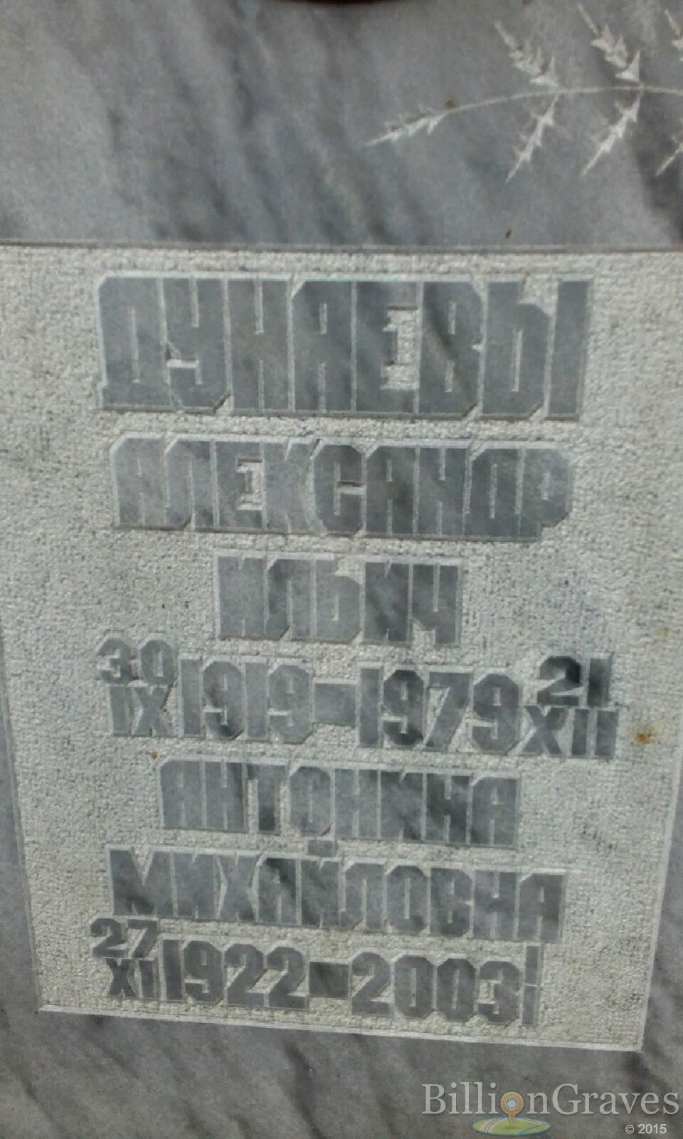 Дунаев Александр Ильич