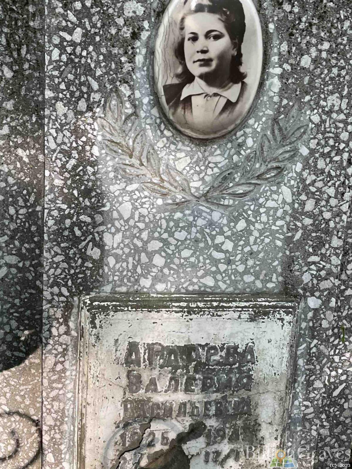Агарева Валерия Васильевна