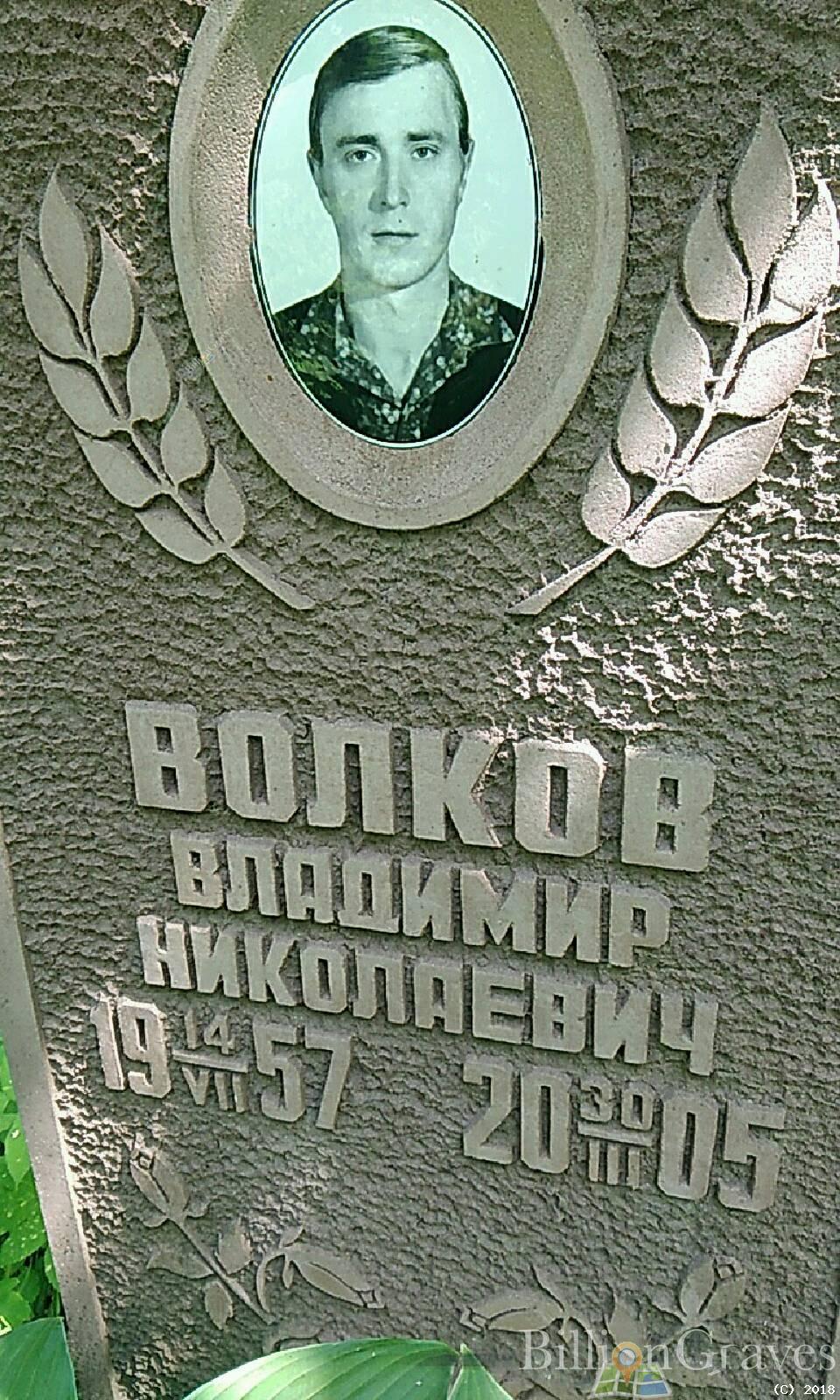 Волков Серёжа Сергей