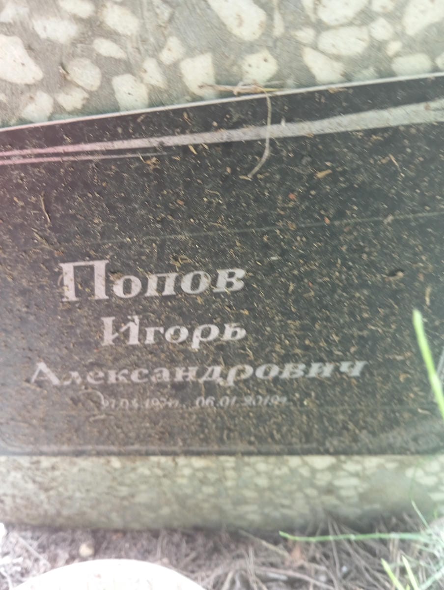 Попов Игорь Александрович