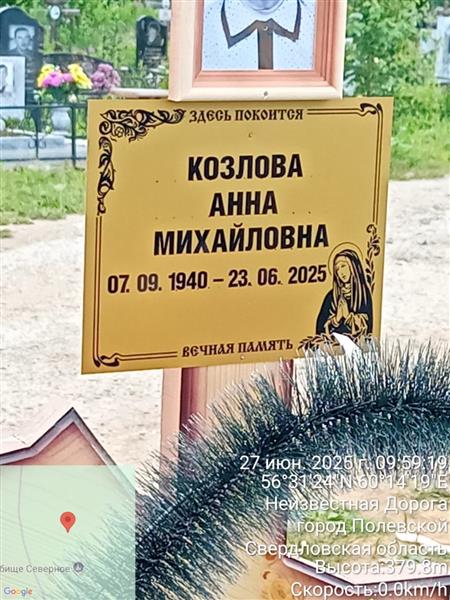 Козлова Анна Михайловна