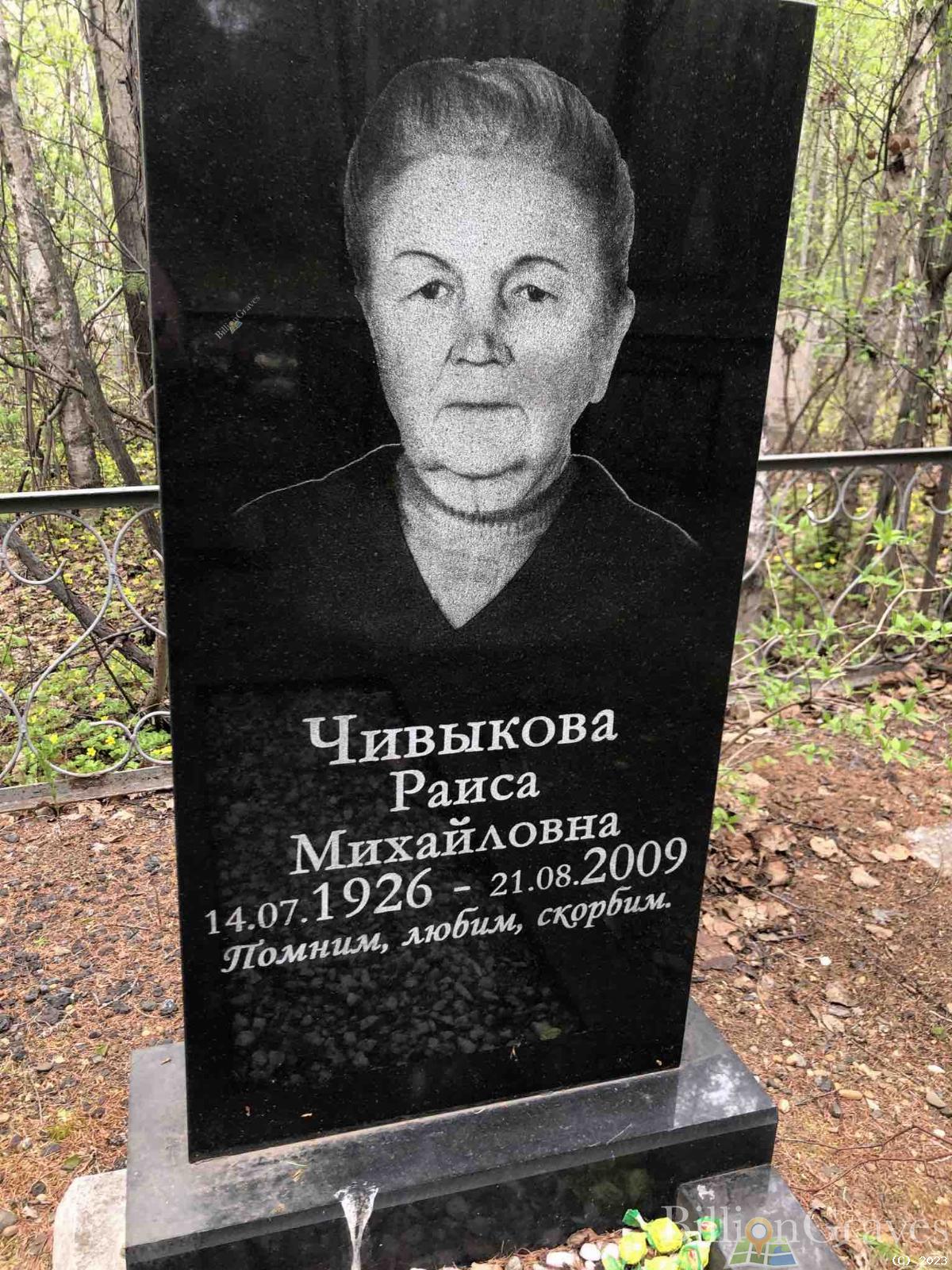 Чивыкова Раиса Михайловна