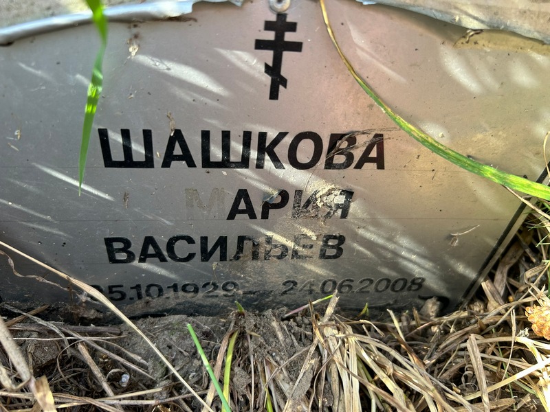 Шашкова