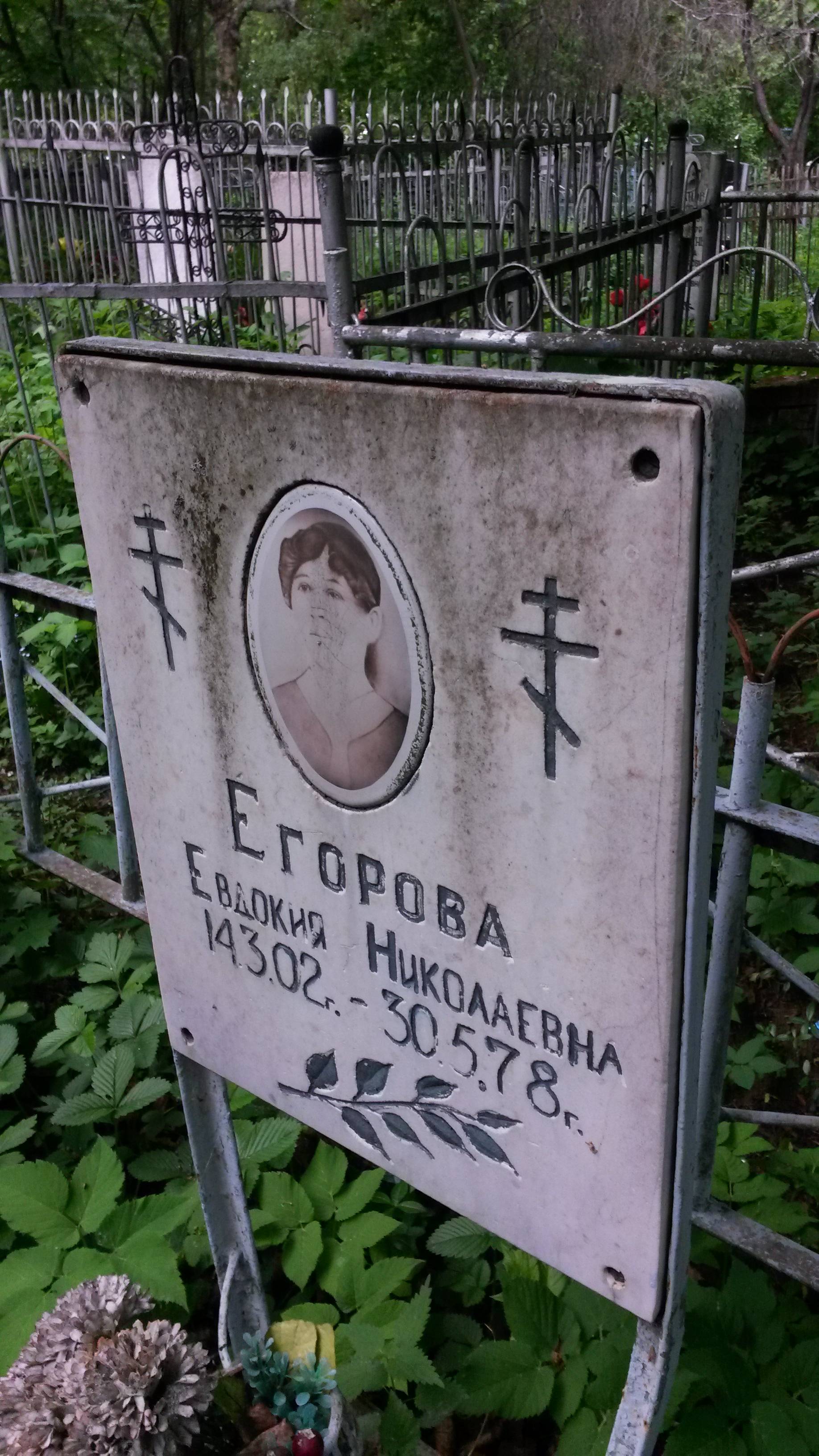 Егорова Евдокия Николаевна