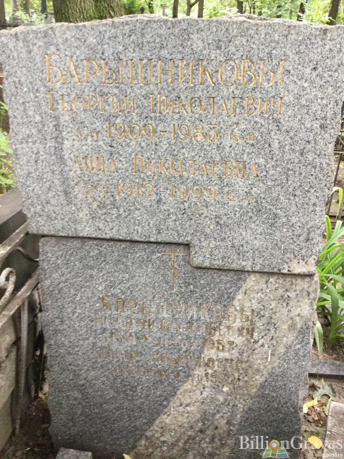 Барышников Георгий Николаевич