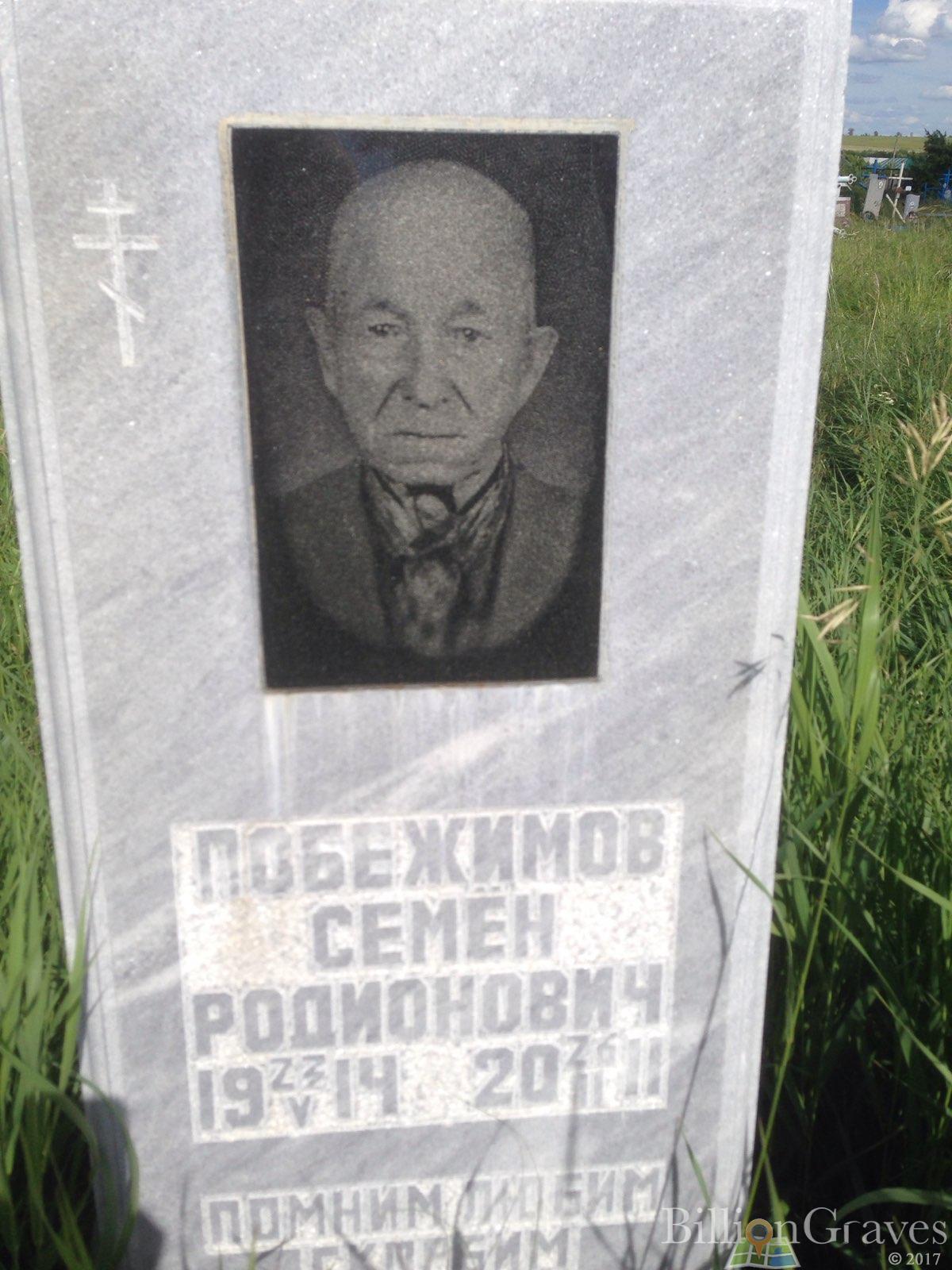 Побежимов Семён Родионович