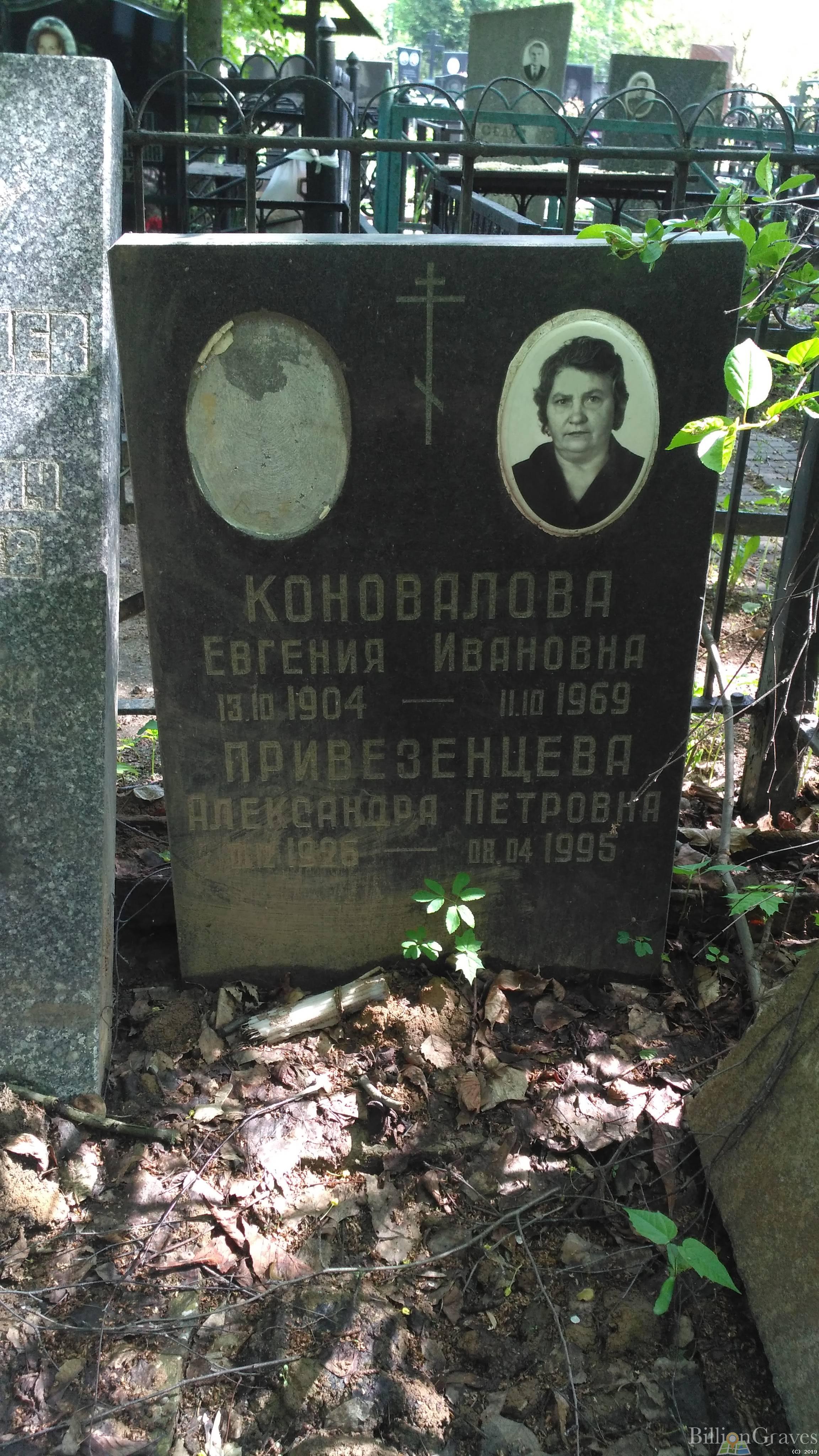 Коновалова Евгения Ивановна