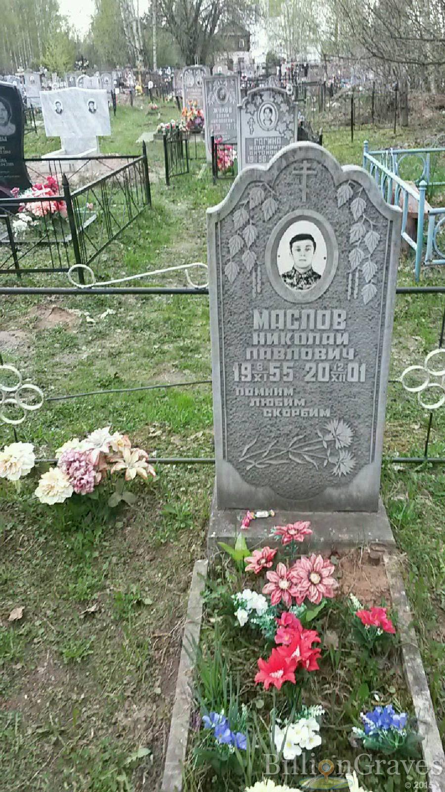 маслов николай павлович