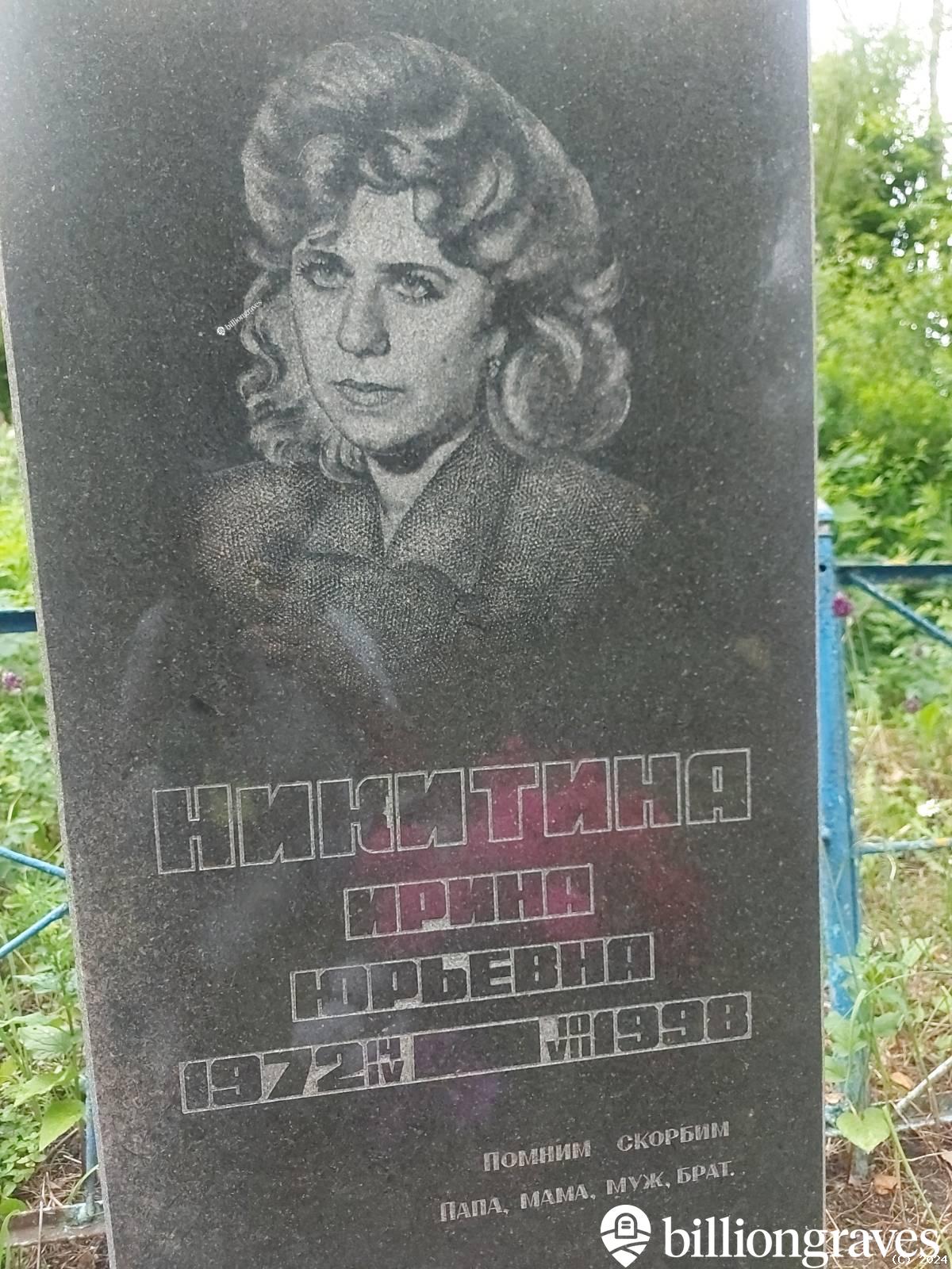 Никитина Ирина Юрьевна