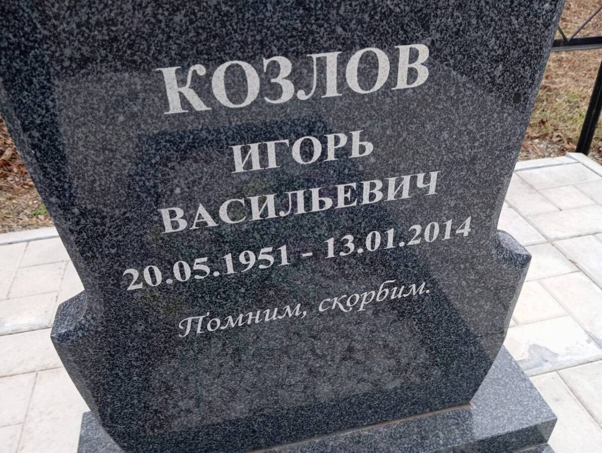 Козлов Игорь Васильевич