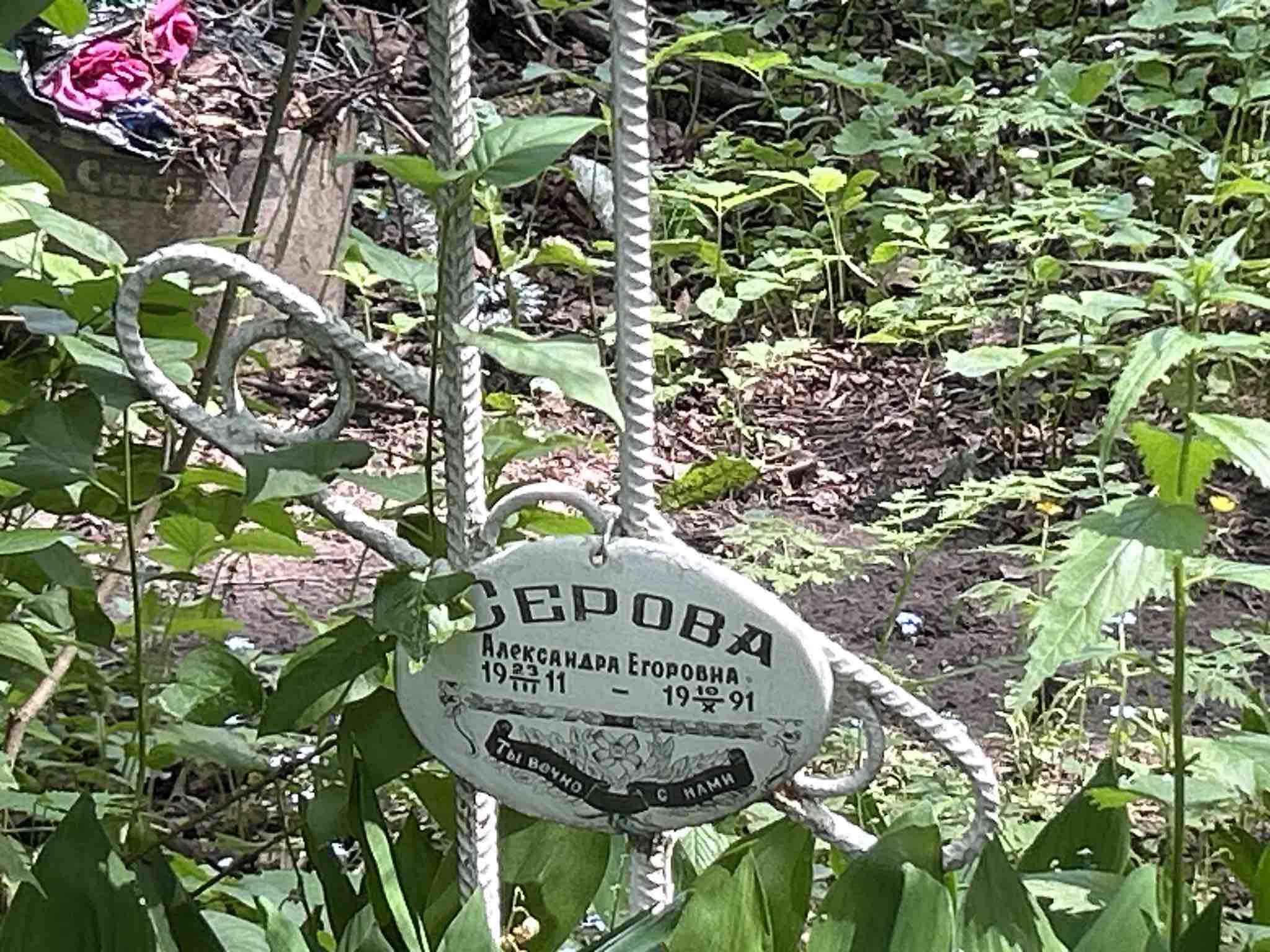 Серова Александра Егоровна