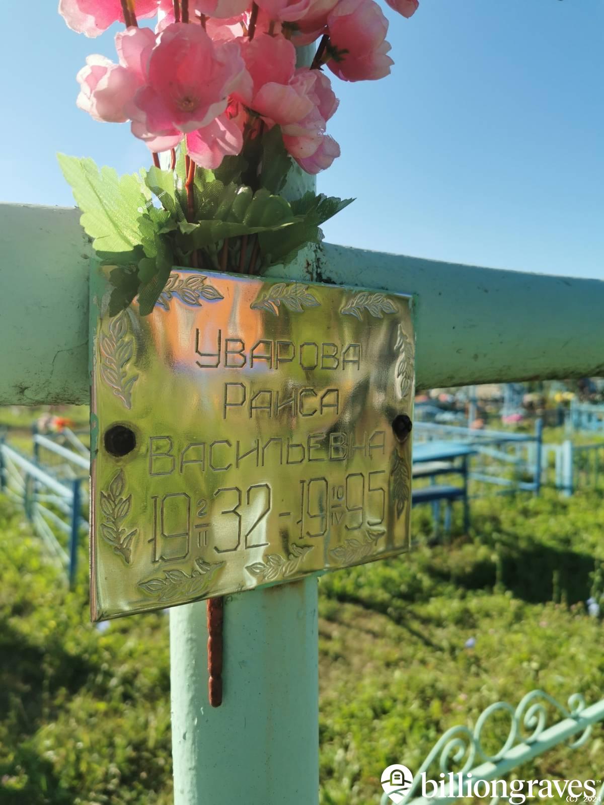 Уварова Раиса Васильевна