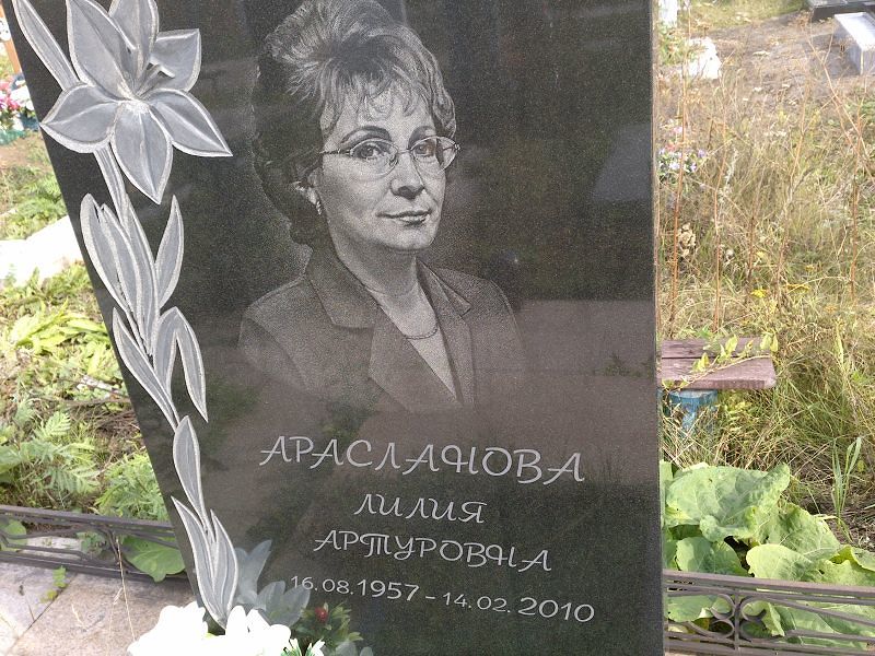 Лилия Арасланова Артуровна