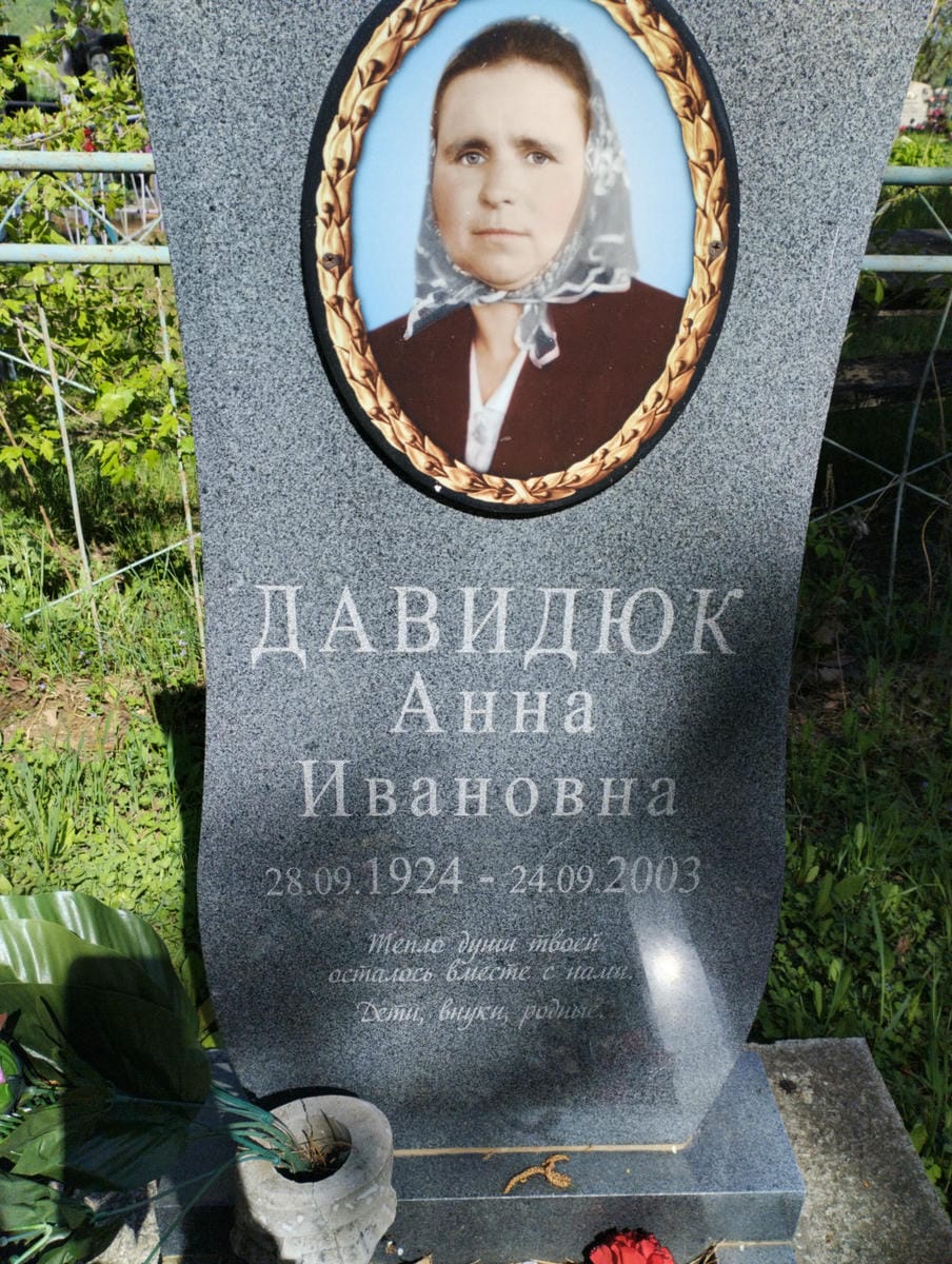 Давидюк Анна Ивановна