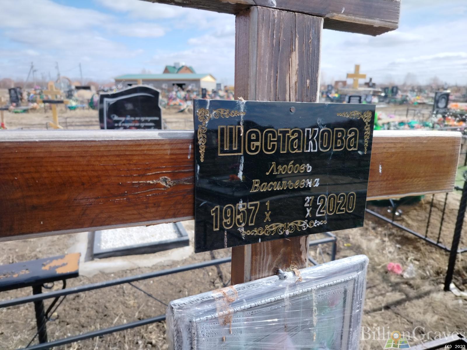 Шестакова Любовь Васильевна
