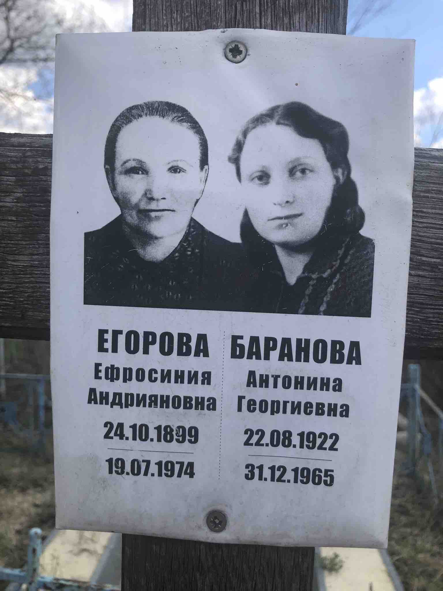 Баранова Антонина Георгиевна