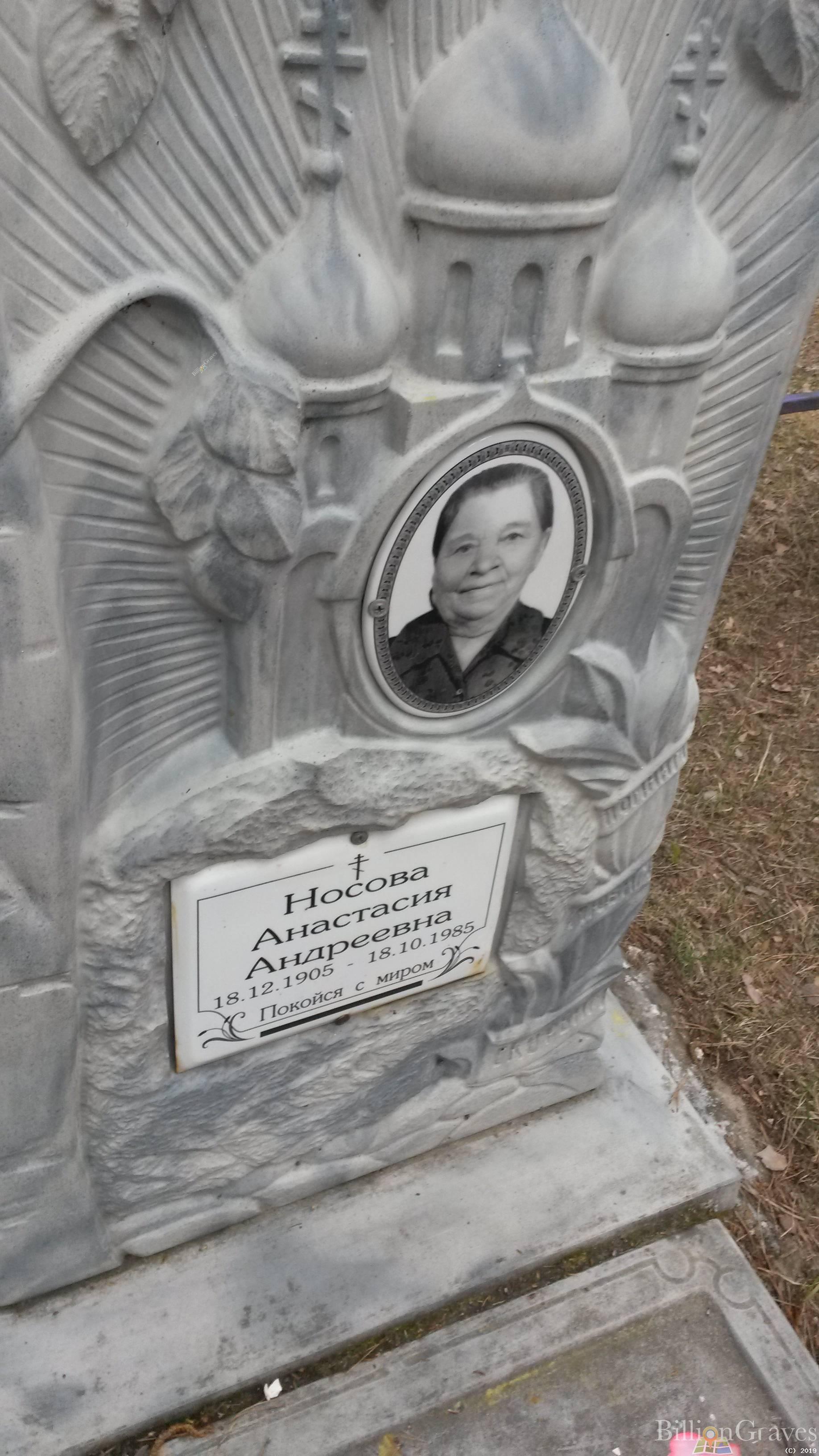 Носова Анастасия Андреевна