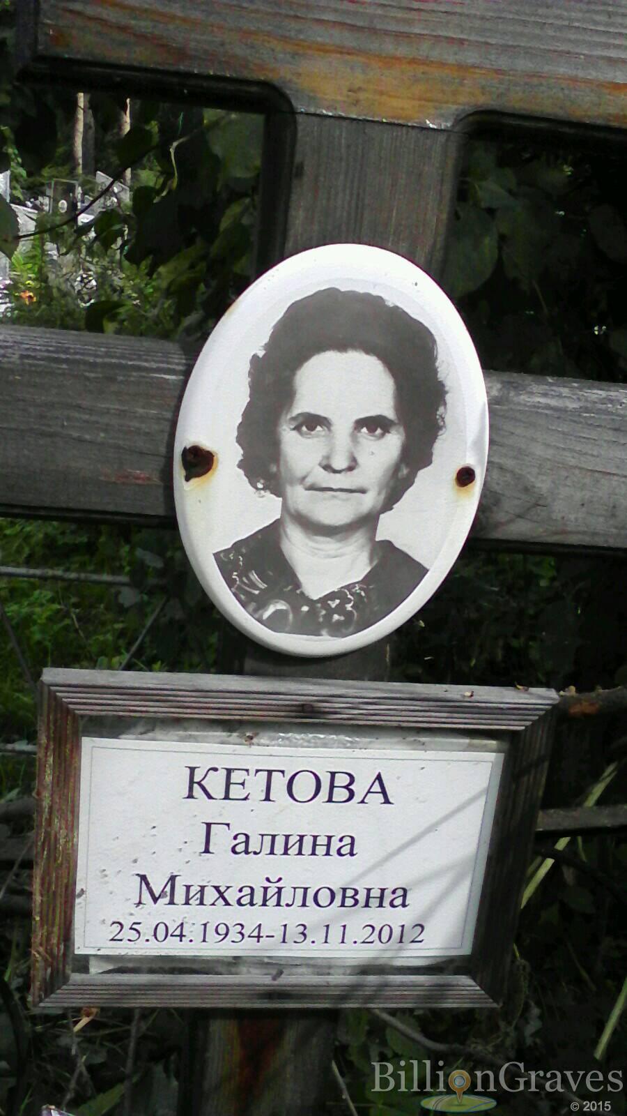 Кетова Галина Михайловна