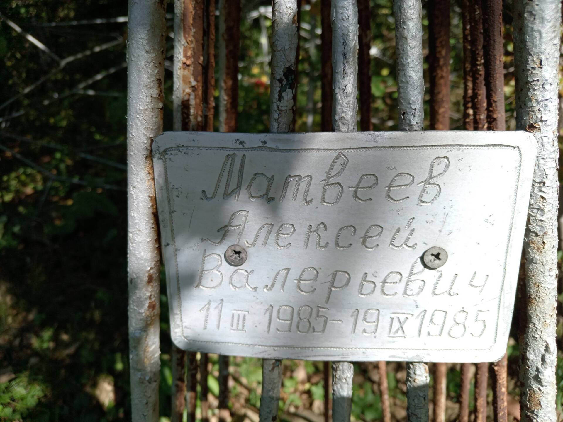 Матвеев Алексей Валерьевич