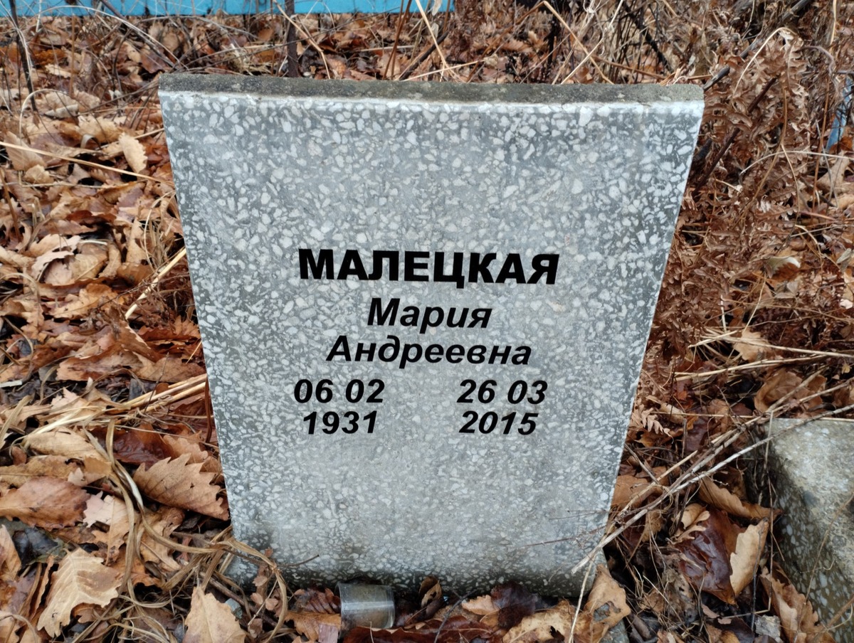 Малецкая Мария Анреевна
