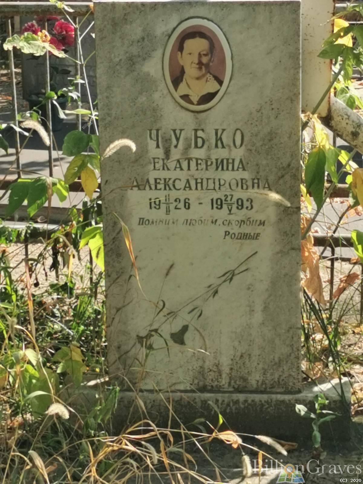 Чубко Екатерина Александровна