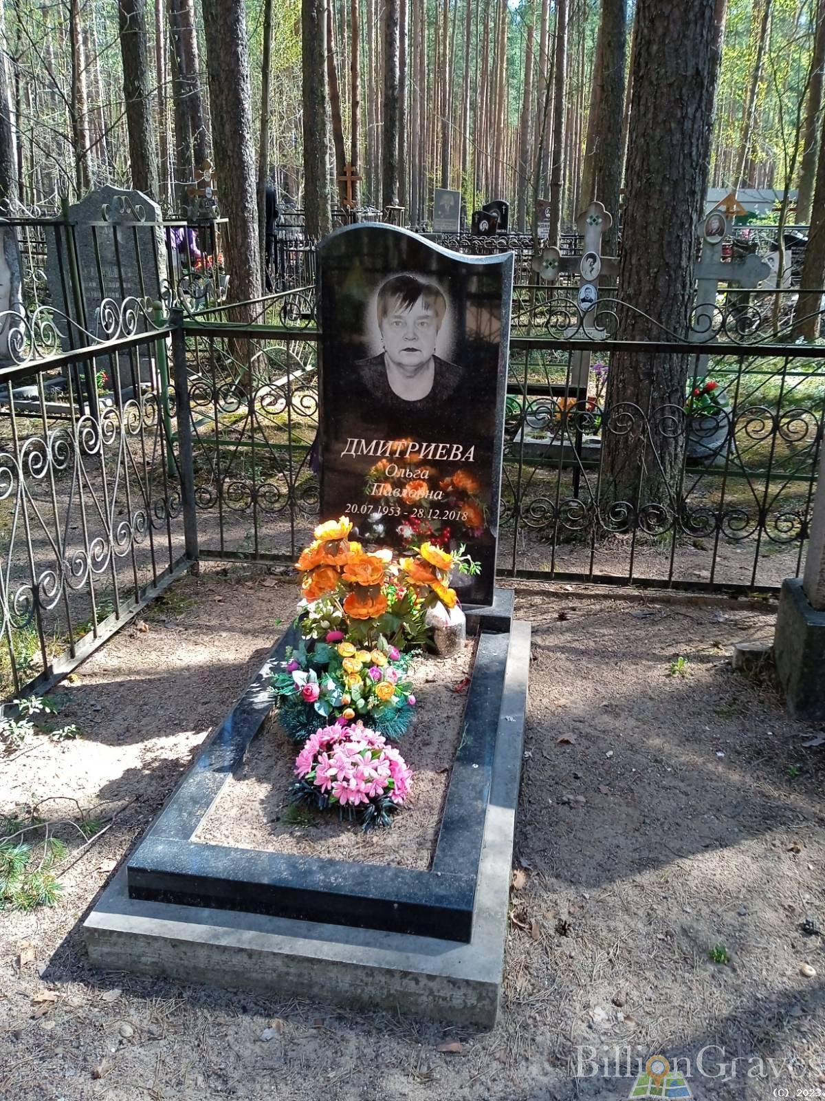 Дмитриева Ольга Павловна