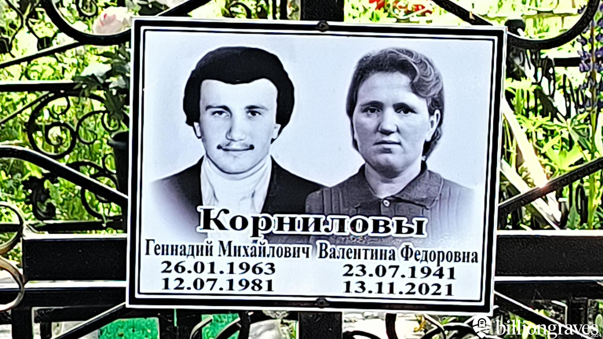 Корнилова Валентина Федоровна