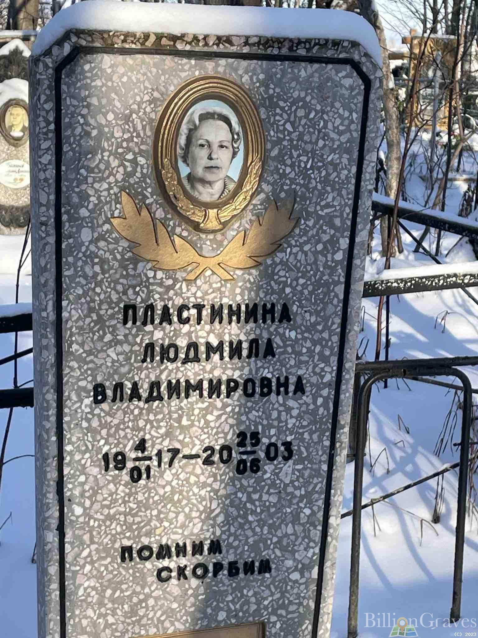 Пластинина Людмила Владимировна