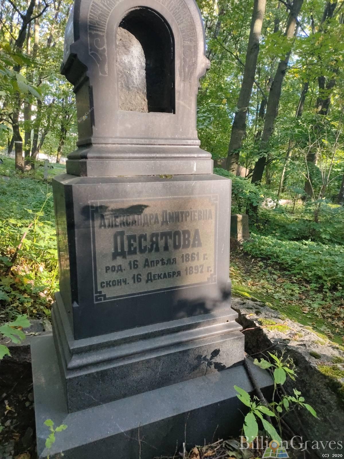 Десятова Александра Дмитриевна