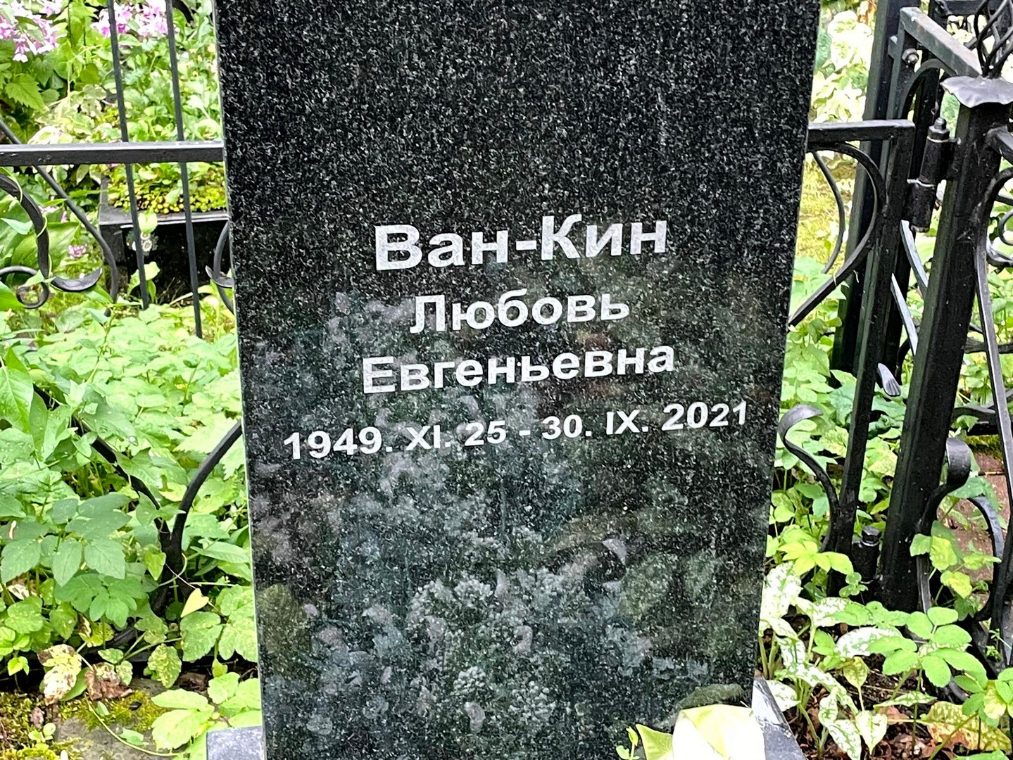 Ван-Кин Любовь Евгеньевна
