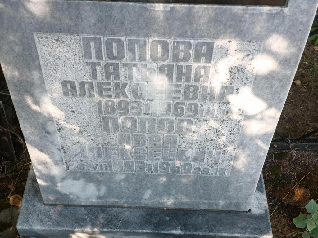 Попов Иван Алексеевич