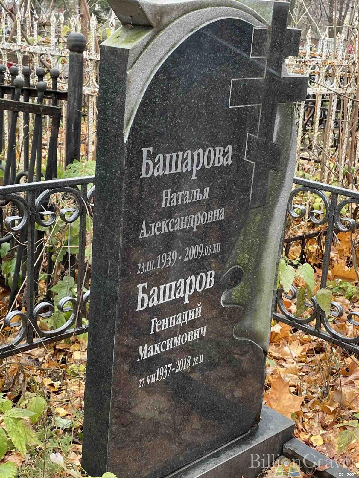 Башарова Наталья Александровна
