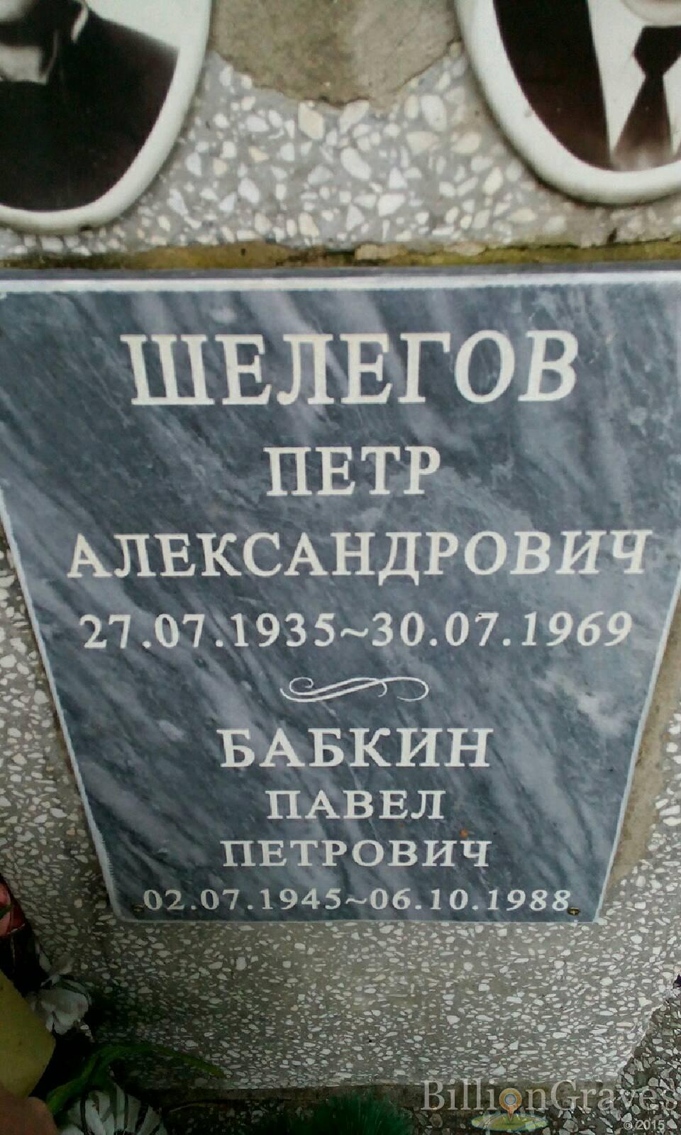 Бабкин Павел Петрович