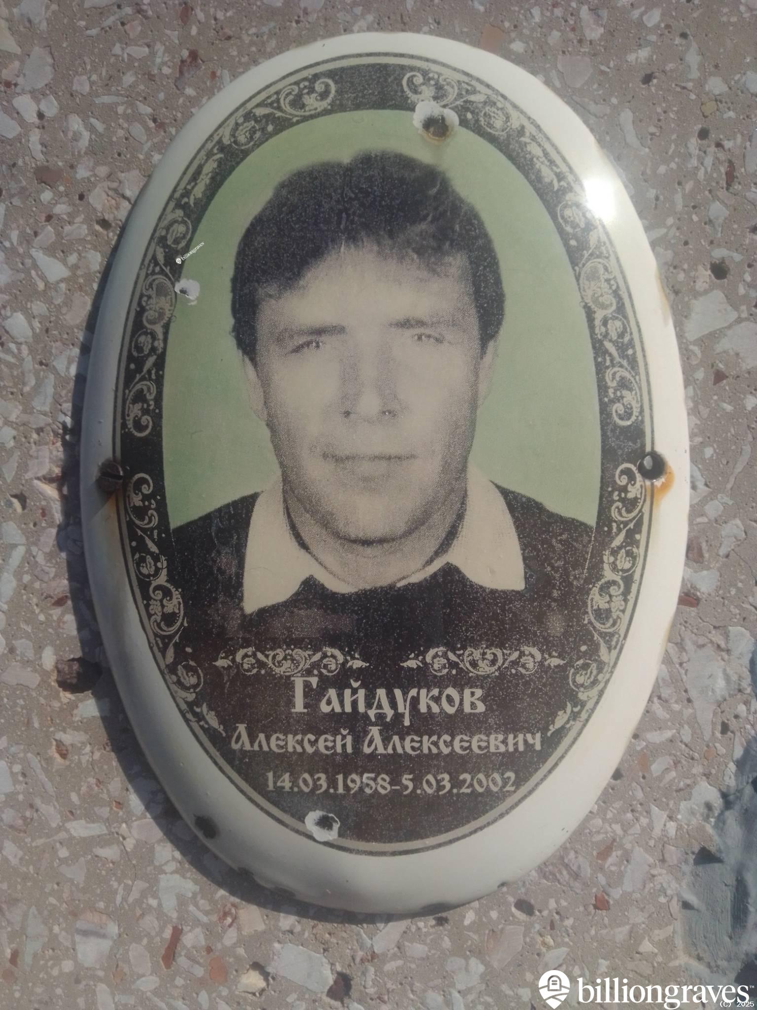 Гайдуков Алексей Алексеевич
