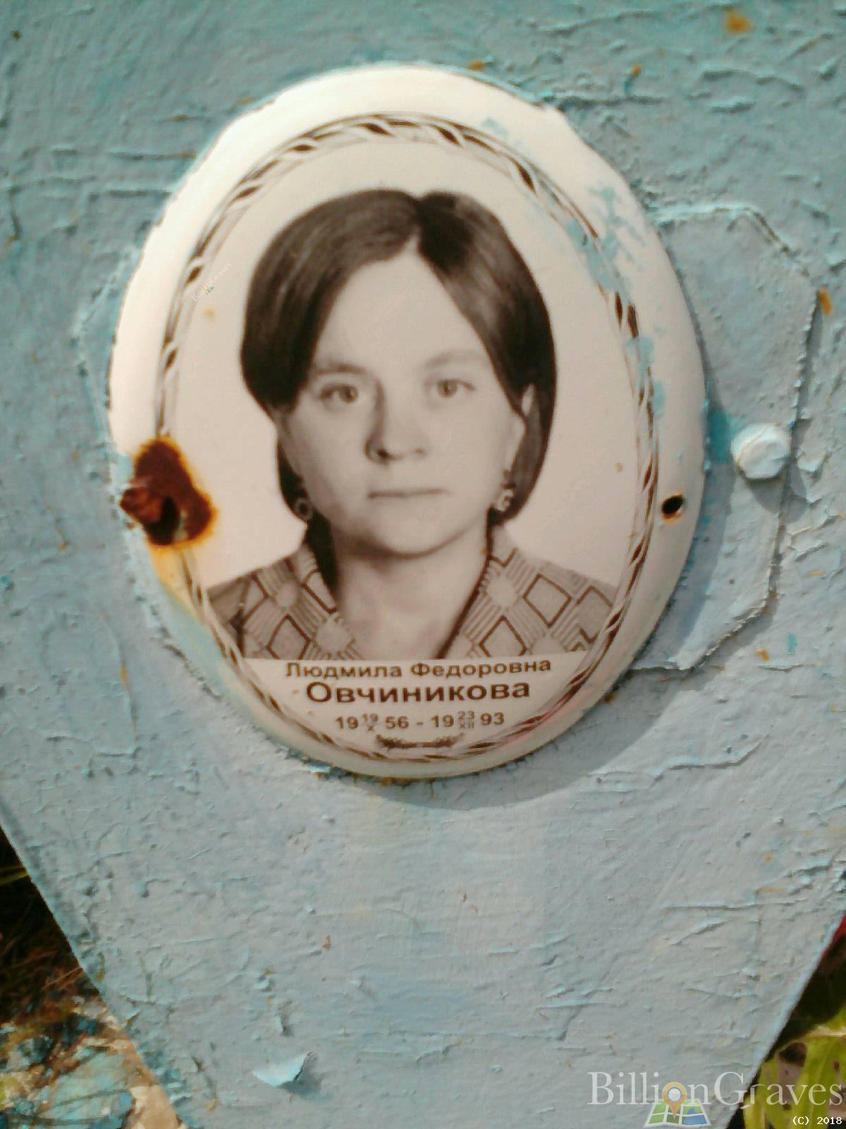 Овчинникова Людмила Федоровна