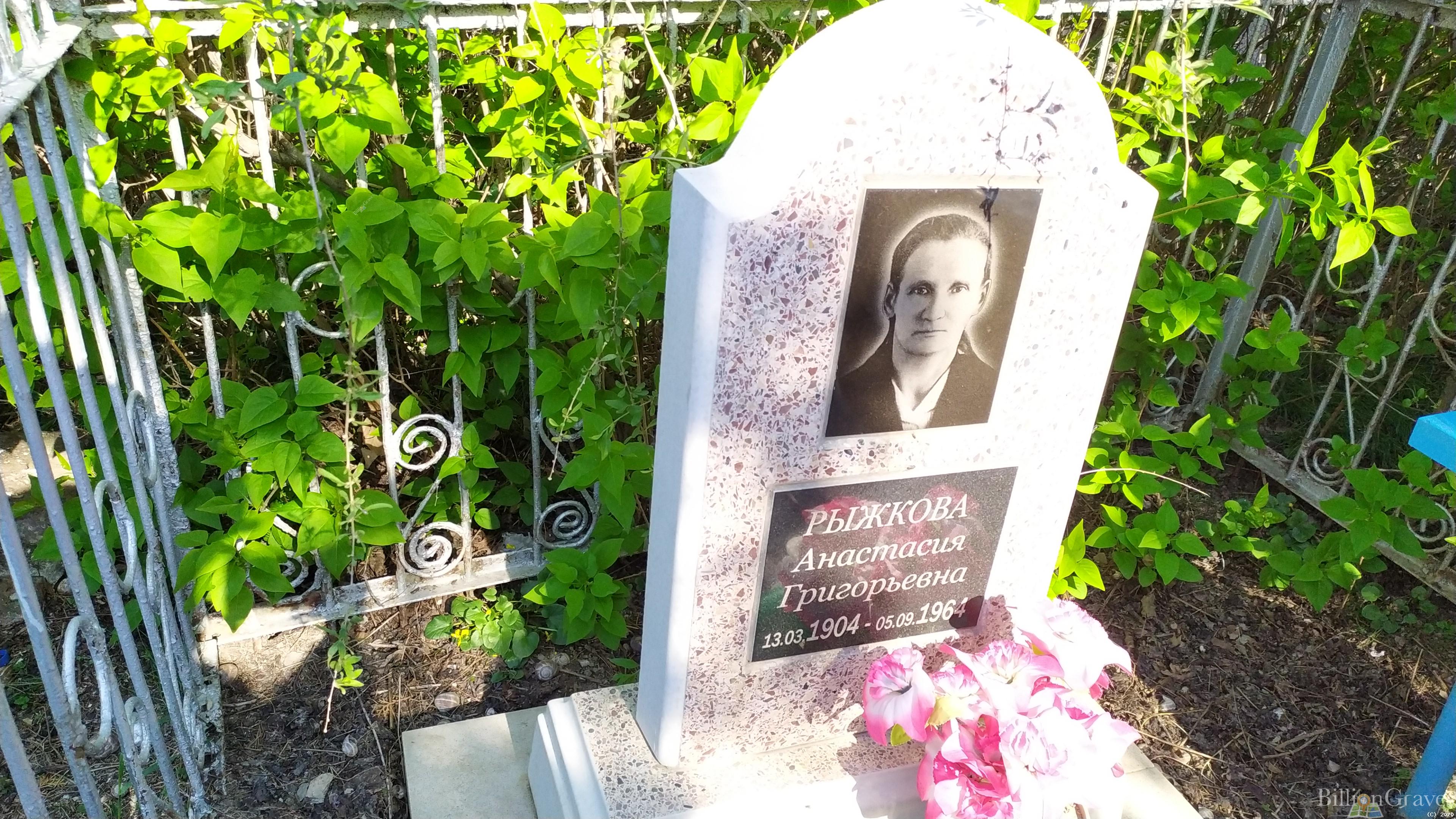 Рыжкова Анастасия Григорьевна