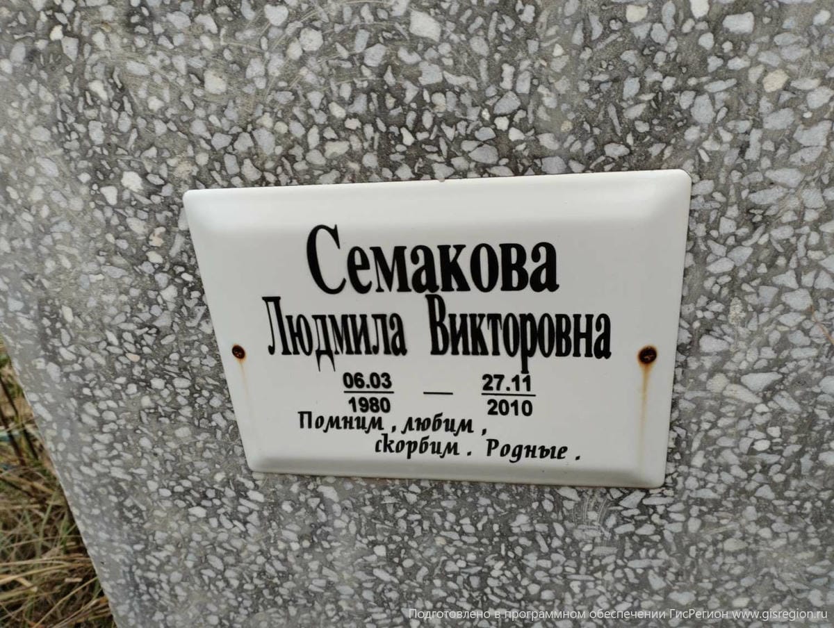 Семакова Людмила Викторовна