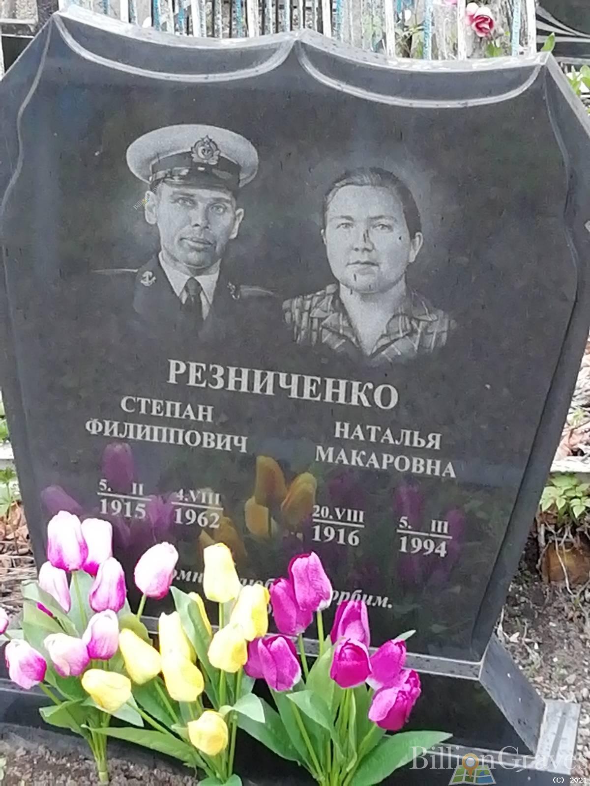 Резниченко Наталья Макаровна