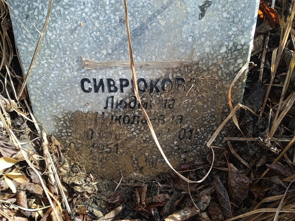 Сиврюкова Людмила Николаевна