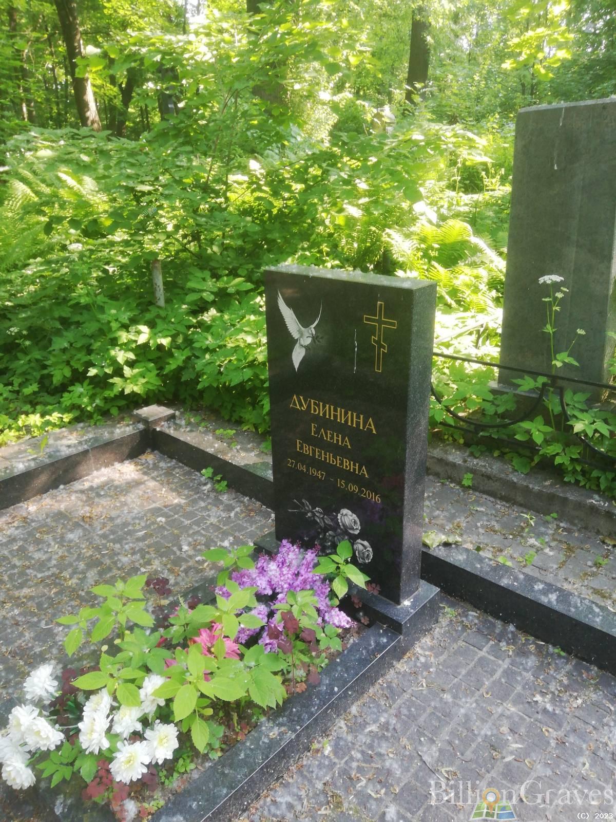Дубинина Елена Евгеньевна