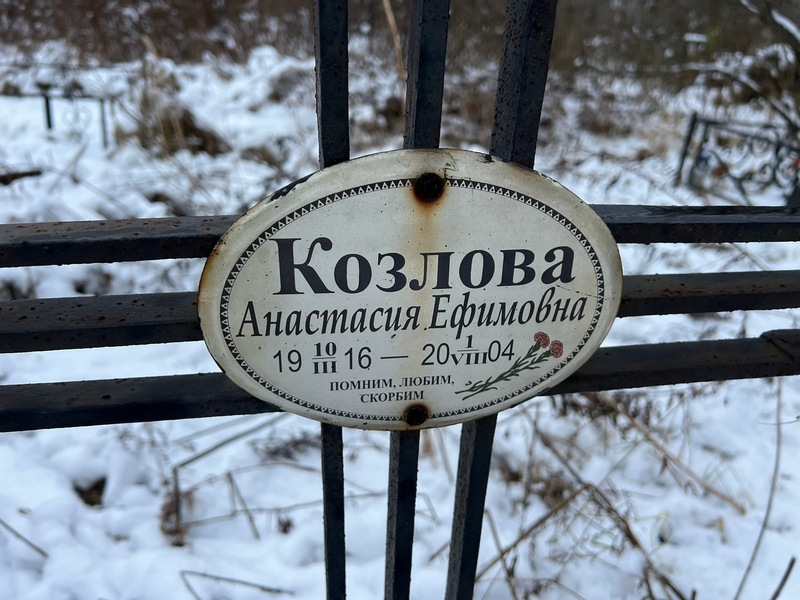 Козлова Анастасия Ефимовна