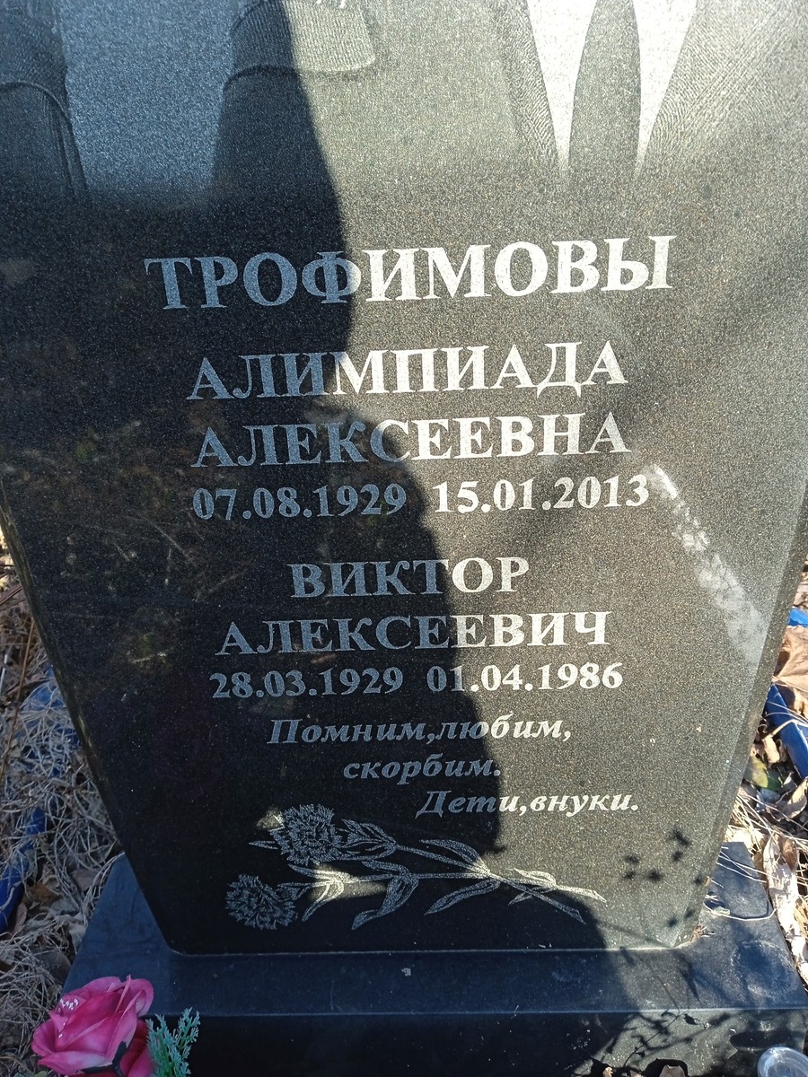 Трофимова Алимпиада Алексеевна