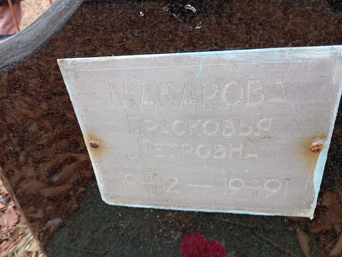 Макарова Прасковья Петровна