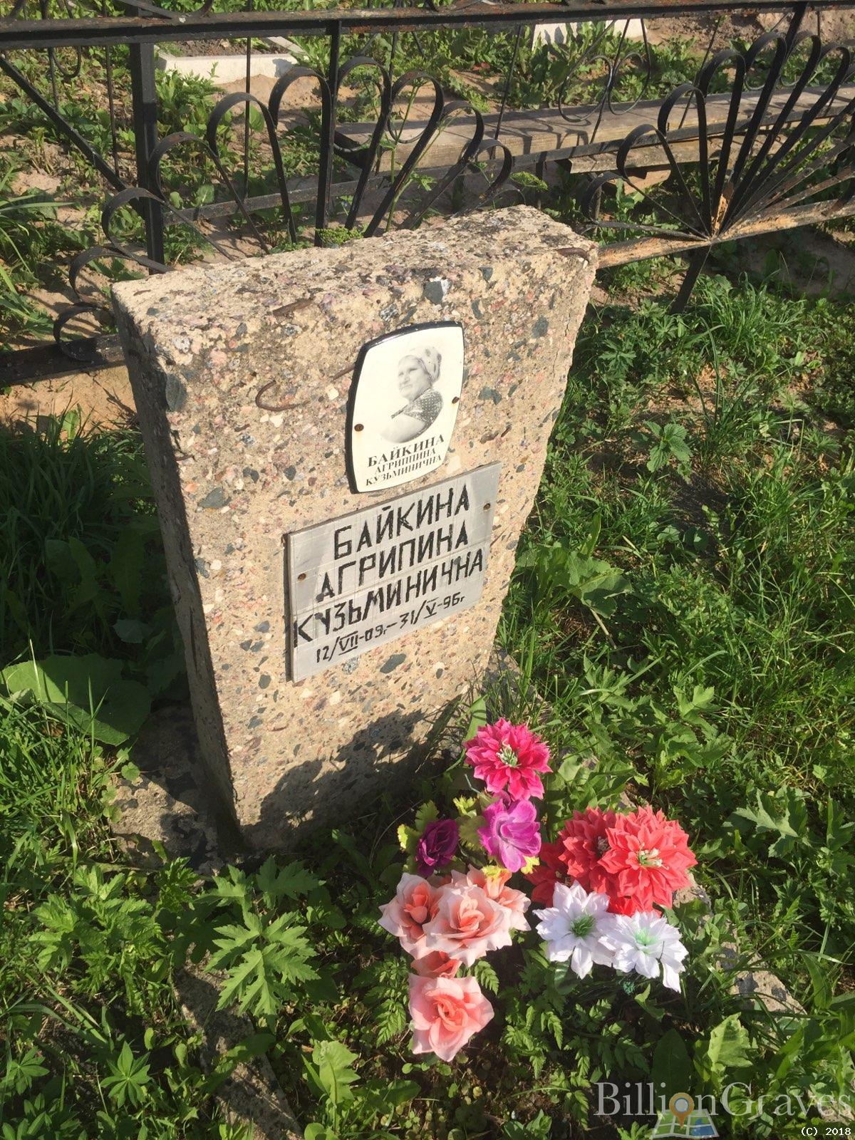 байкина агриппина кузьминична