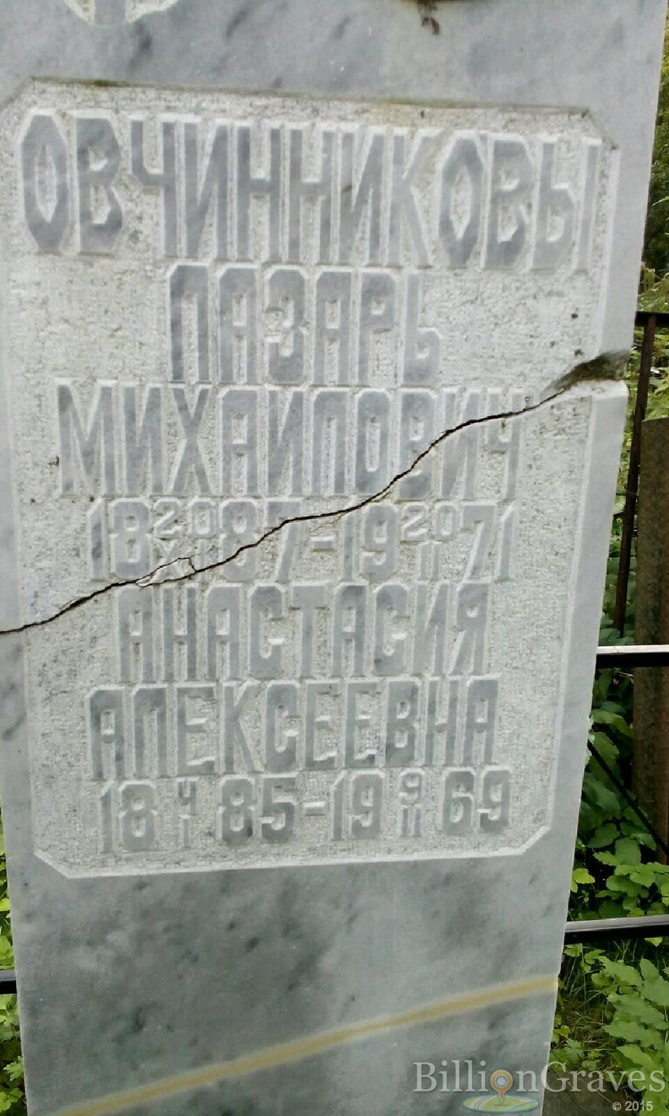 Овчинников Лазарь Михаилович